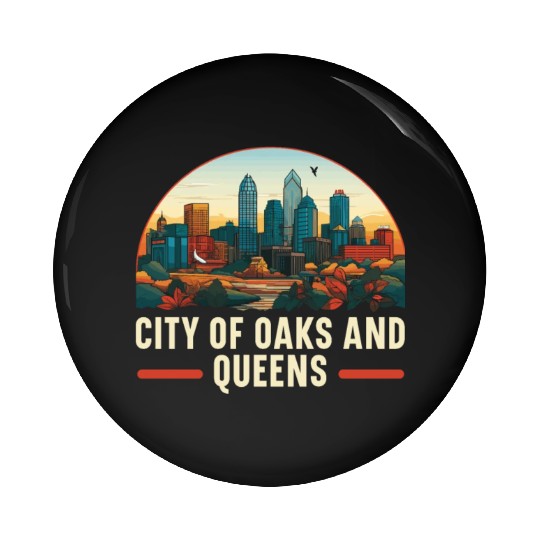 Charlotte North Carolina USA America United States Pin Buttons