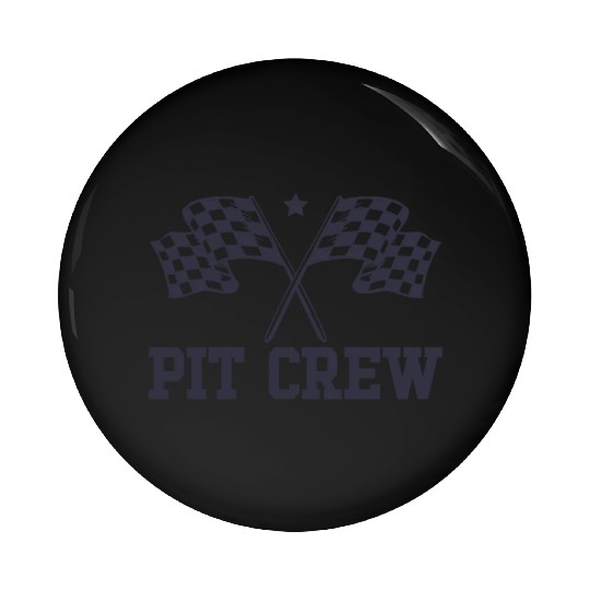 Pit Crew Racing Enthusiast Racer Birthday Pit Crew Pin Buttons