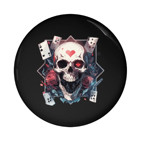 Poker Poker Player Casino Card Card Game Poker Pin Buttons