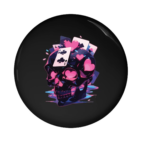 Poker Poker Player Casino Card Card Game Poker Pin Buttons