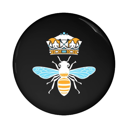 Queen Bee Crown Women Hive Beekeeping Bee Women Pin Buttons