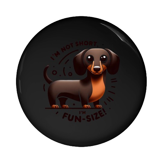 Cute Dachshund - Fun-Size Charm Pin Buttons