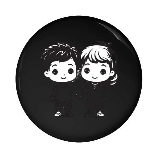 Friendship Day Mug transformed Pin Buttons