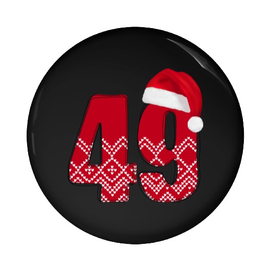 49 Birthday Years - Congratulations Forty Nine Pin Buttons