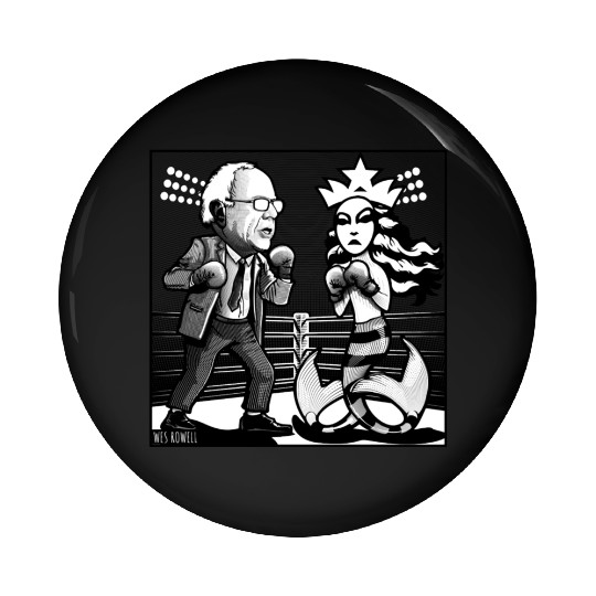 Bern Maid Pin Buttons