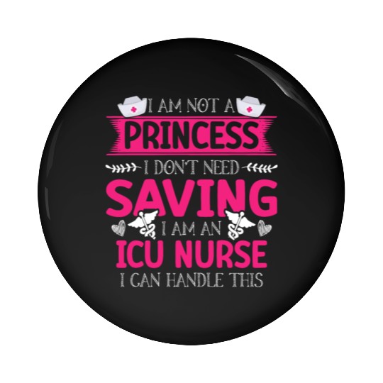Registered Nurse RN Medical Hospital Healthcare Pin Buttons