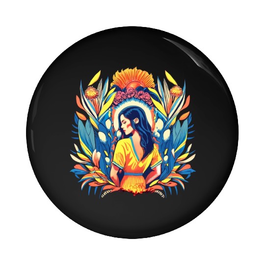Sunrise Serenity Pin Buttons