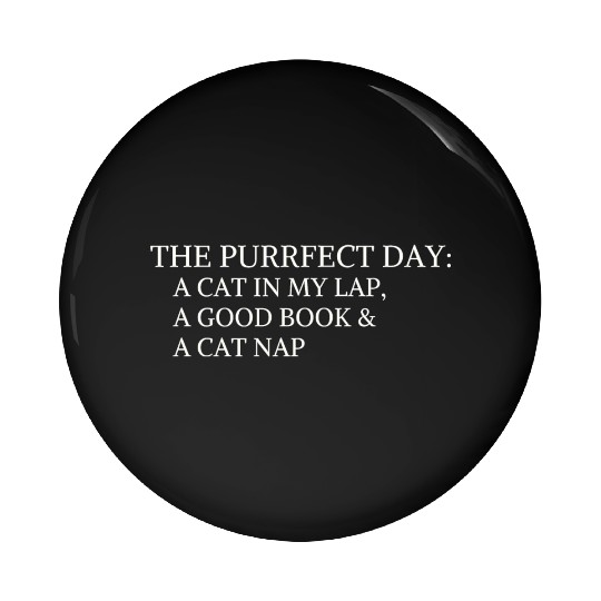 The Purrfect : Cat in My Lap Book Catnap The Purrf Pin Buttons