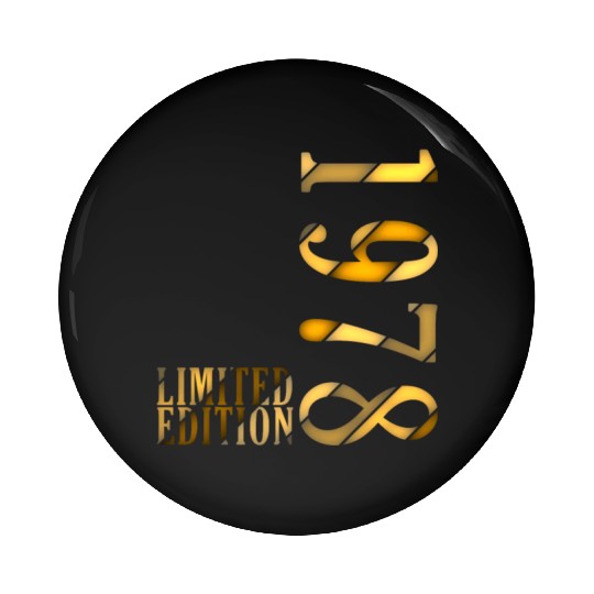 1978 vintage birthday year of birth 1978 gift Pin Buttons