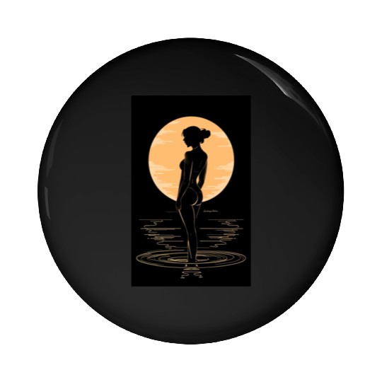 Elegance Redefined: Black and Gold Collection Pin Buttons