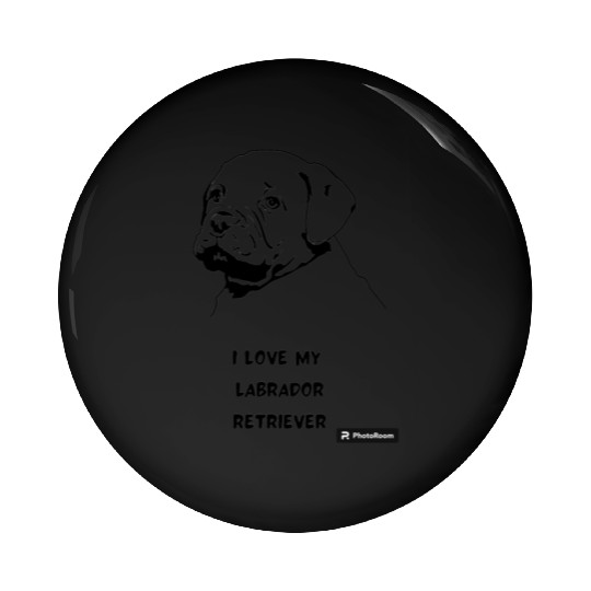 I Love My Labrador Retrieve Pin Buttons