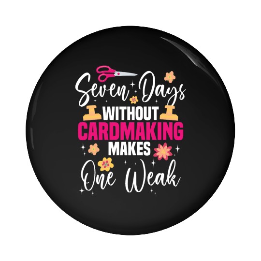 Cardmaker Scrapbooking Cardmaking Kits for Adults Pin Buttons