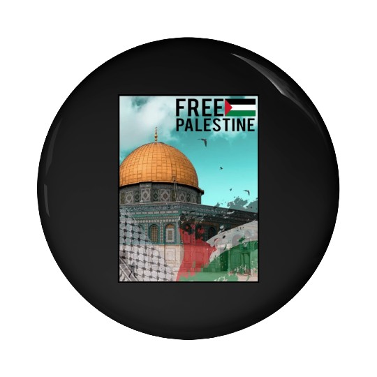 free palestine Pin Buttons