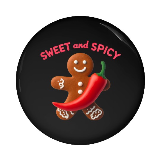 Sweet & Spiced Delights Gingerbread Magic Pin Buttons