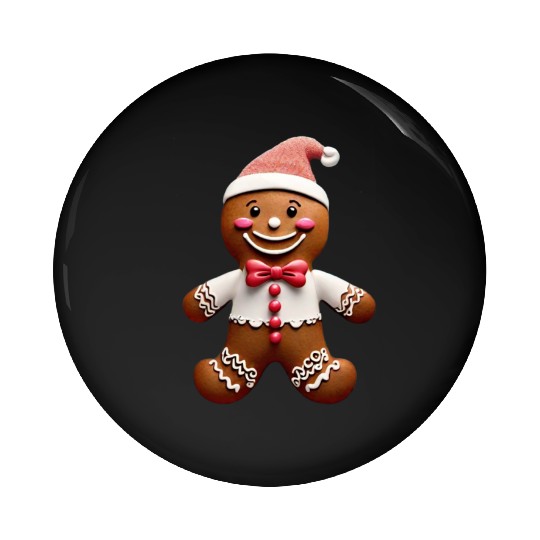 Whimsical Wonders: Gingerbread Dreams Pin Buttons