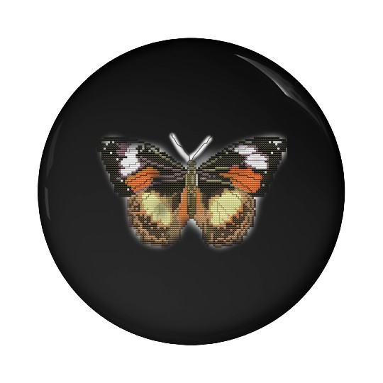 Beauty butterfly love and peace Pin Buttons