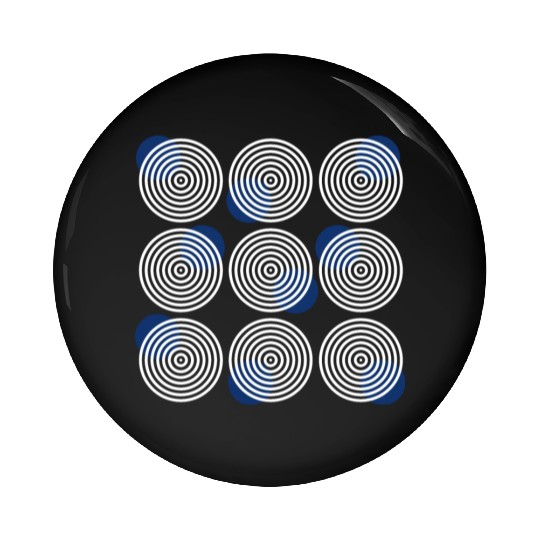 homelon goggle eyed blue dots invert Pin Buttons