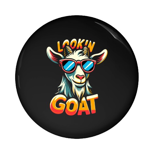 Farm Animal Animal Farmer Goat Lover Pin Buttons