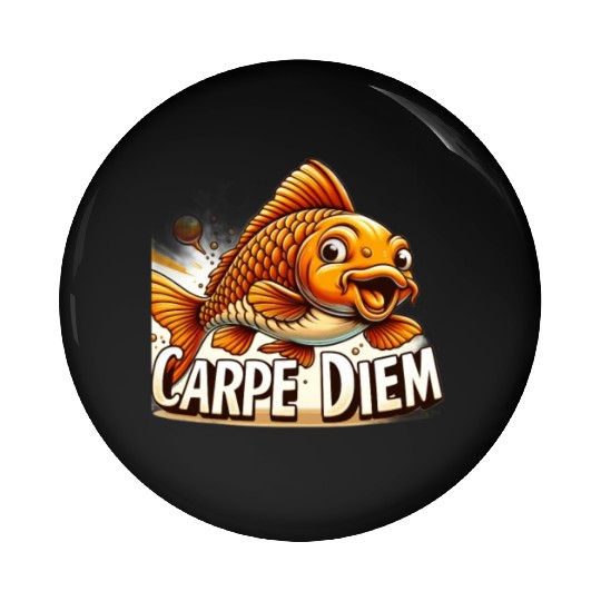 Carpe Diem Pin Buttons