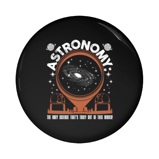 Astronomy science Pin Buttons