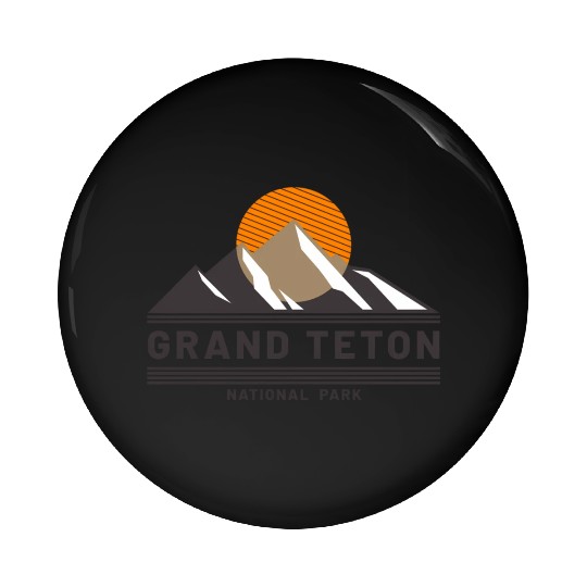 Grand Teton National Park Pin Buttons