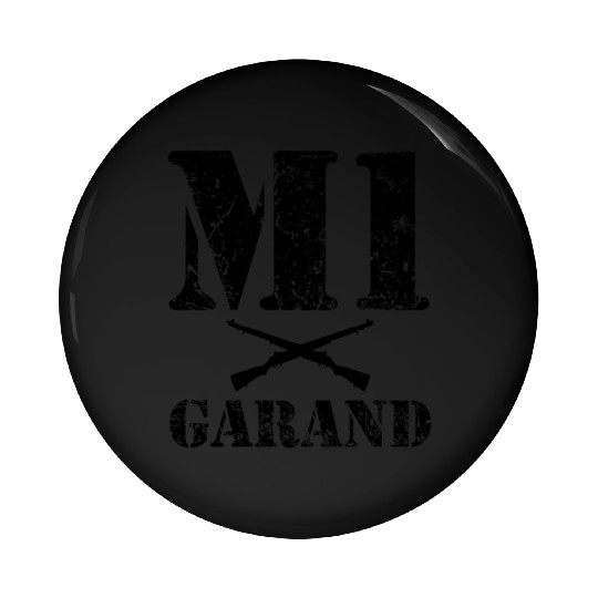 Wwii Gun Enthusiast M1 Garand Military History Pin Buttons