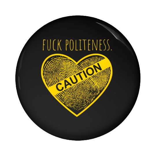 True Crime Podcast Junkie Fan Be Weird Fuck Polite Pin Buttons