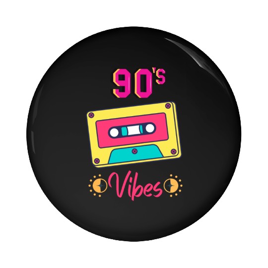 90s vibes nostalgia Pin Buttons