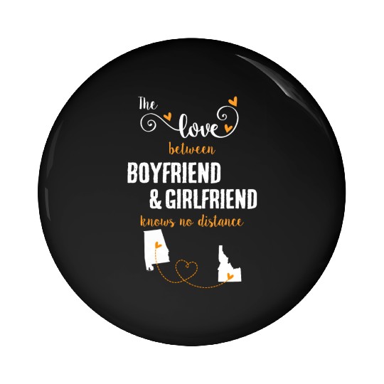 Love Between BF And GF Albm To Idaho Gift Pin Buttons