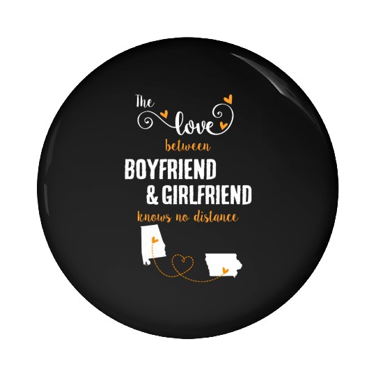 Love Between BF And GF Albm To Iowa Gift Pin Buttons