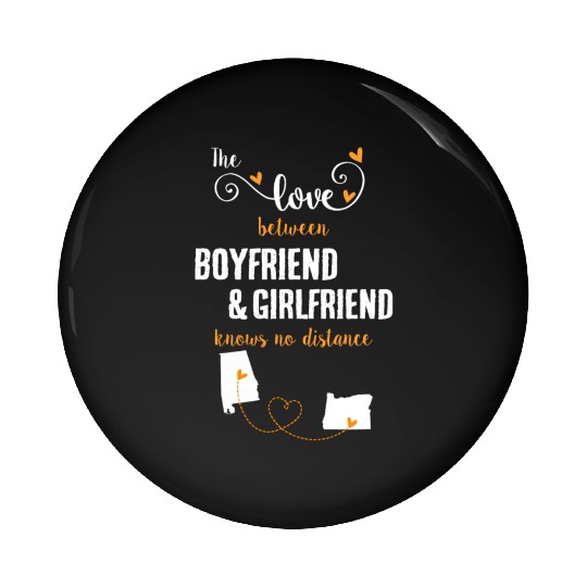 Love Between BF And GF Albm To Oregon Gift Pin Buttons