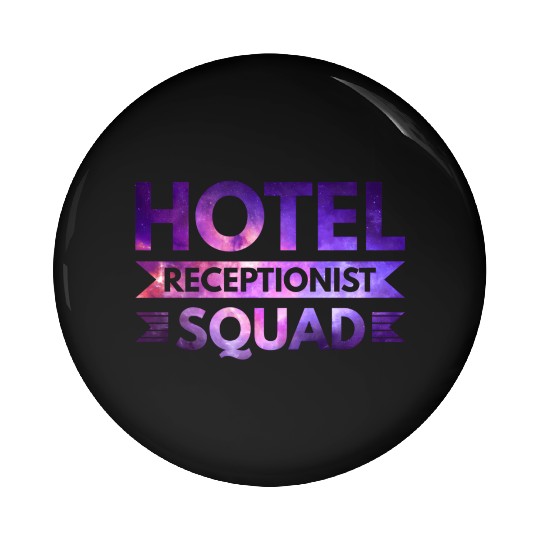 Medical Veterinarian Hotel Receptionist Pin Buttons