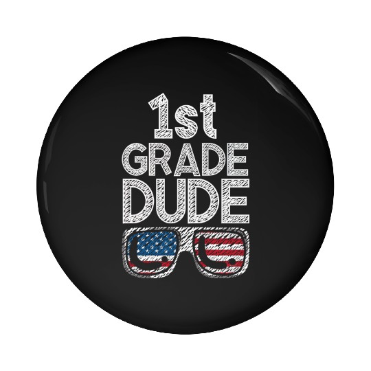 Kindergarten Teacher Funny Student 1st Graduation Pin Buttons