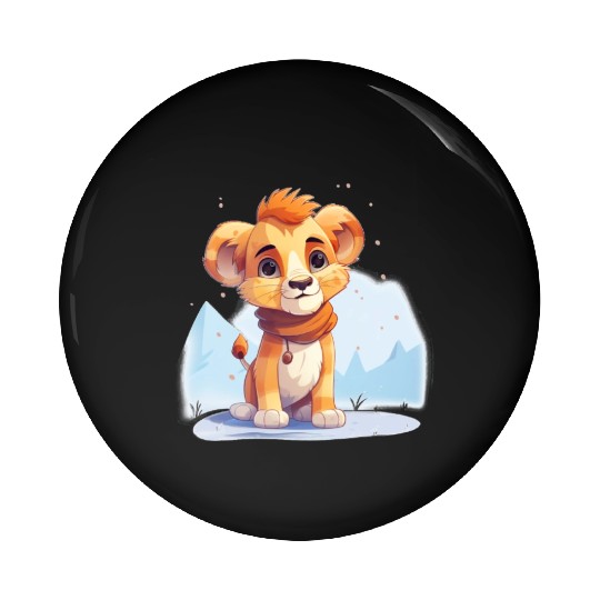 Baby Simba- The lion king Pin Buttons