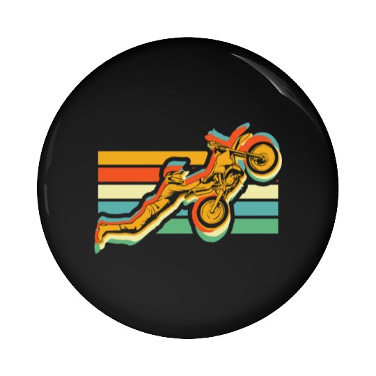 Dirt Bike Mx Motocross Supermoto Pin Buttons