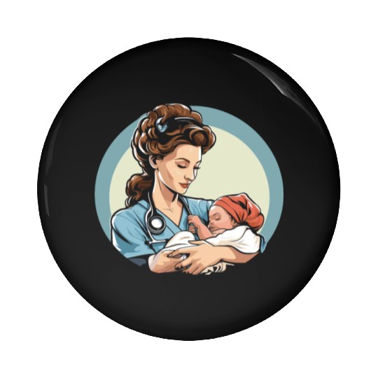 Registered Nurse Medical Medicine Neonatal Nurse Pin Buttons