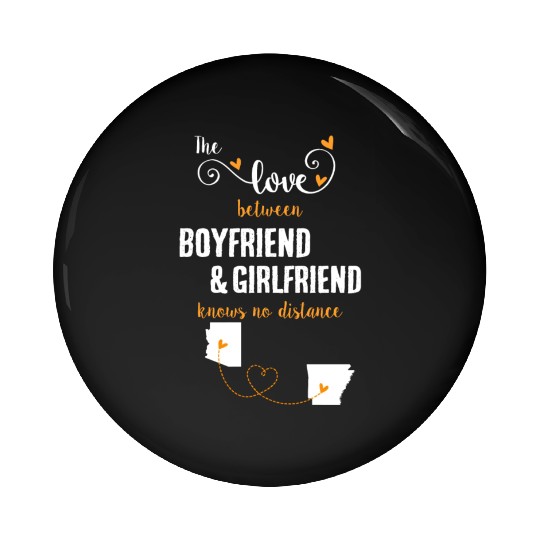 Love Between BF And GF Arizonna To Arkansas Gift Pin Buttons