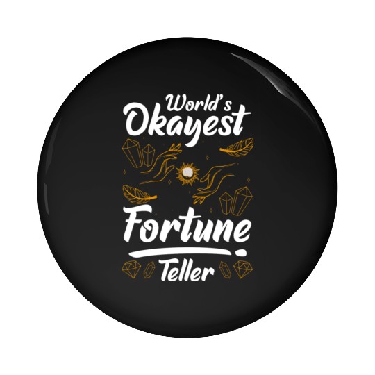 Psychic Predictions Planets Stars Pin Buttons