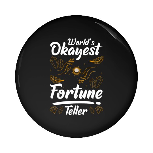 Psychic Predictions Planets Stars Pin Buttons