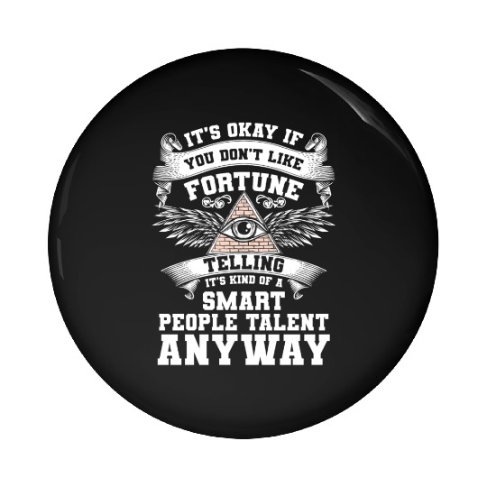 Crystal Ball Future Magic Zodiac Signs Pin Buttons