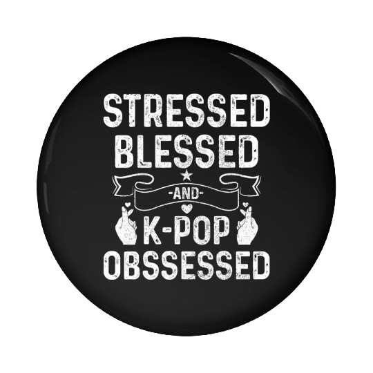 K-Pop Fan Gift Korean Pop Music Pin Buttons