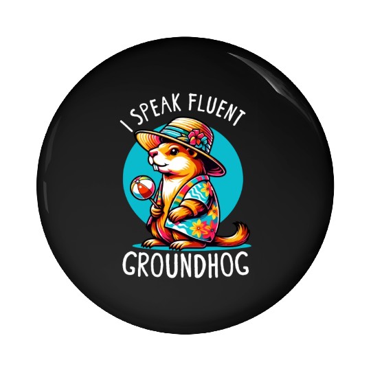 Groundhog Day 2024 Enthusiast February 2nd Pin Buttons