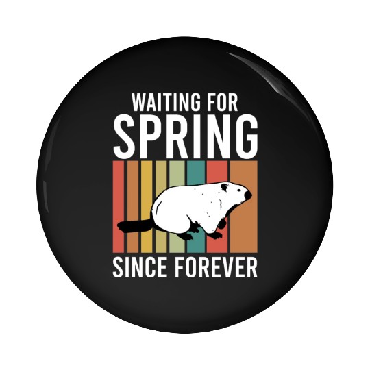 Groundhog Day 2024 Enthusiast February 2nd Pin Buttons