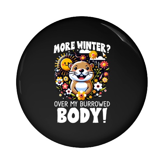 Groundhog Day 2024 Enthusiast February 2nd Pin Buttons