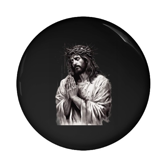 Jesus Is King Pin Buttons