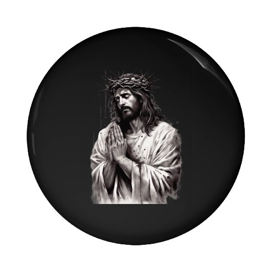 Jesus Is King Pin Buttons