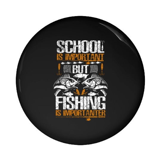 Fishing Pin Buttons Youth Boys Fishing Lovers Pin Buttons