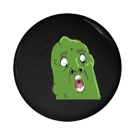Picolas Cage Pin Buttons