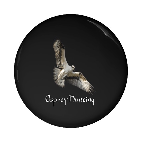 Osprey Hawk Pin Buttons
