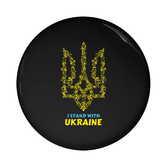 UKRAINE, I STAND WITH UKRAINE Pin Buttons
